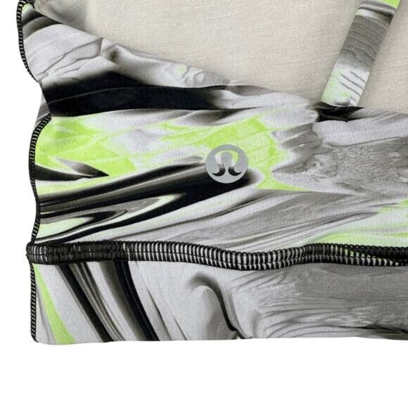LULULEMON Energy Bra Medium Support B–D Cups Size 8 Paint Glide Warp Multi - Picture 4 of 5